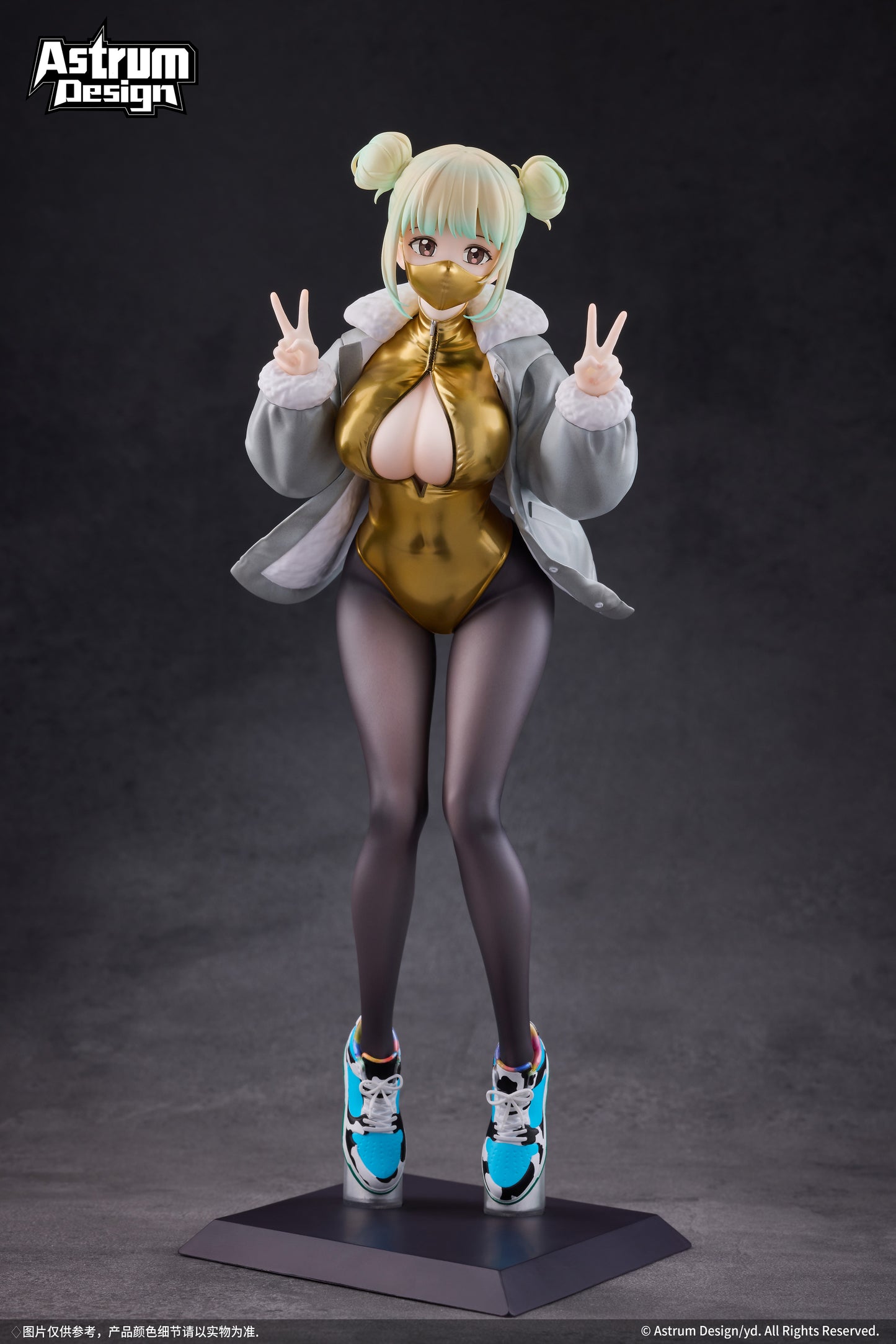 Mask Girl Mia. 1/7 Scale Figure Deluxe Edition by Astrum Design.