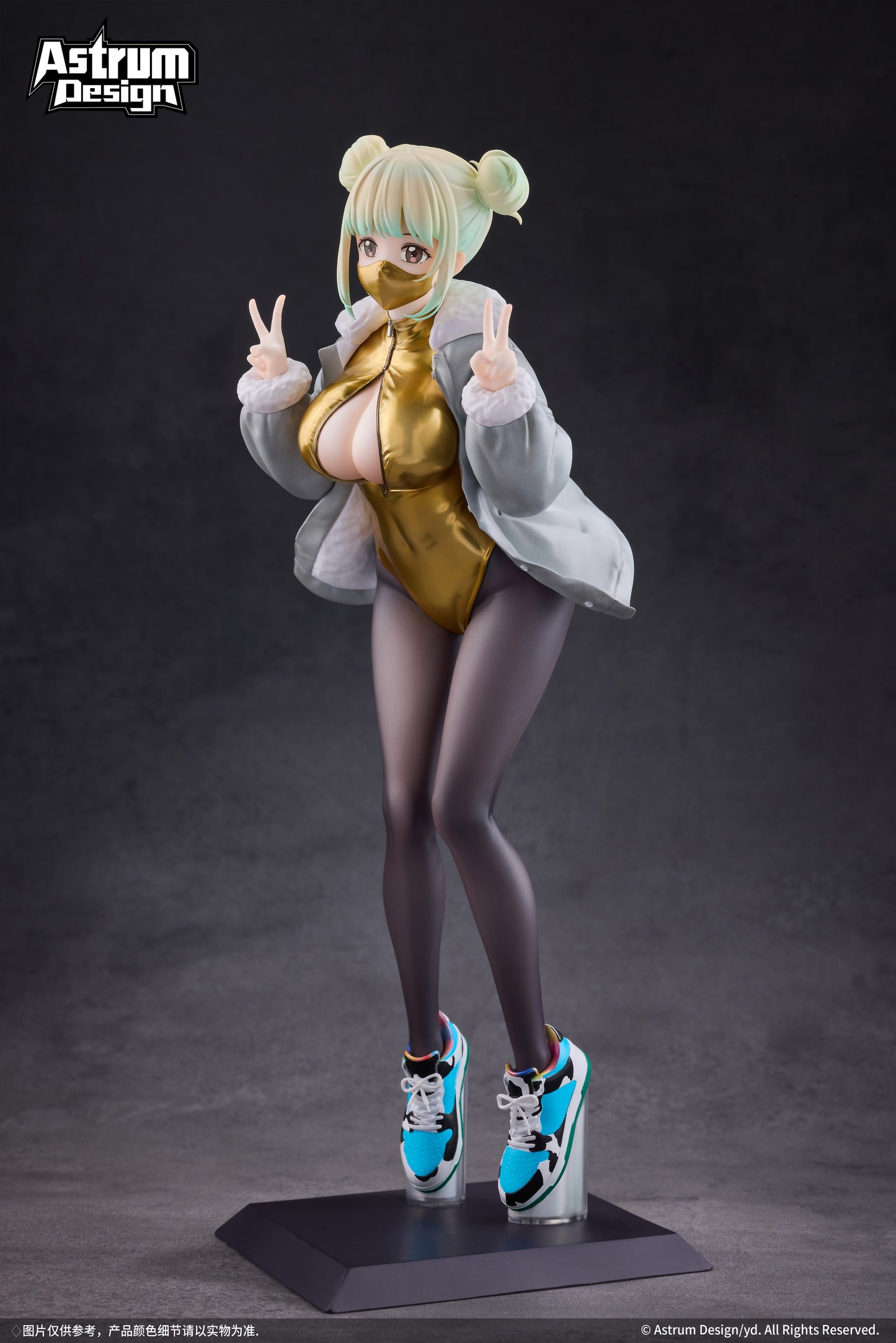 Mask Girl Mia. 1/7 Scale Figure Deluxe Edition by Astrum Design.