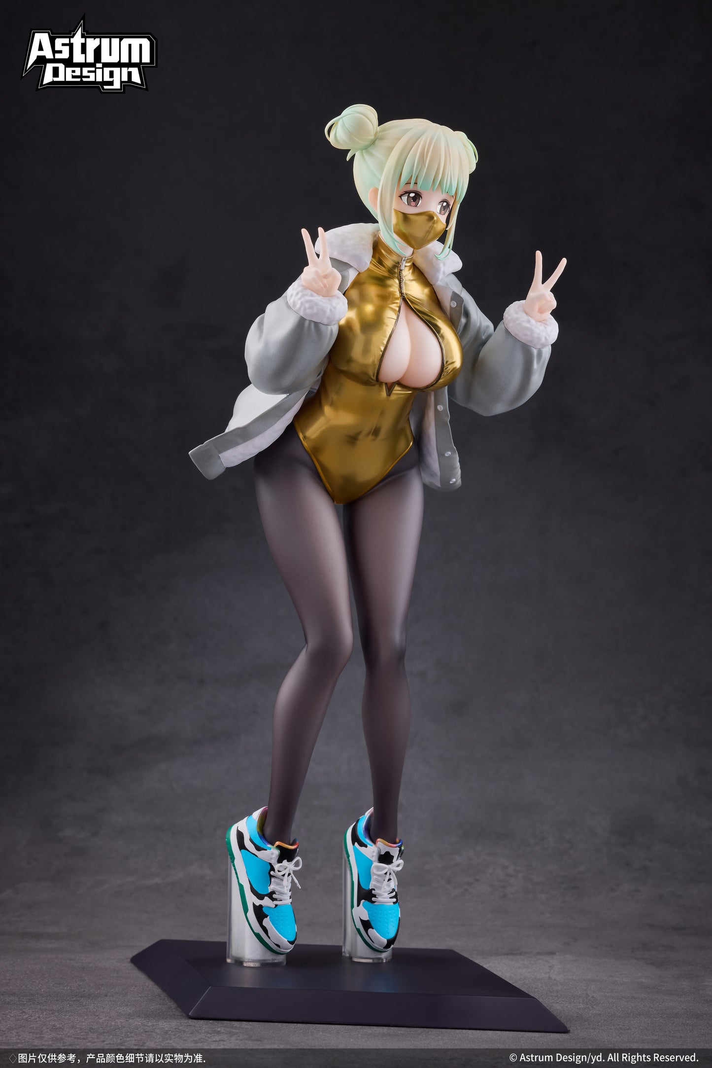 Mask Girl Mia. 1/7 Scale Figure Deluxe Edition by Astrum Design.