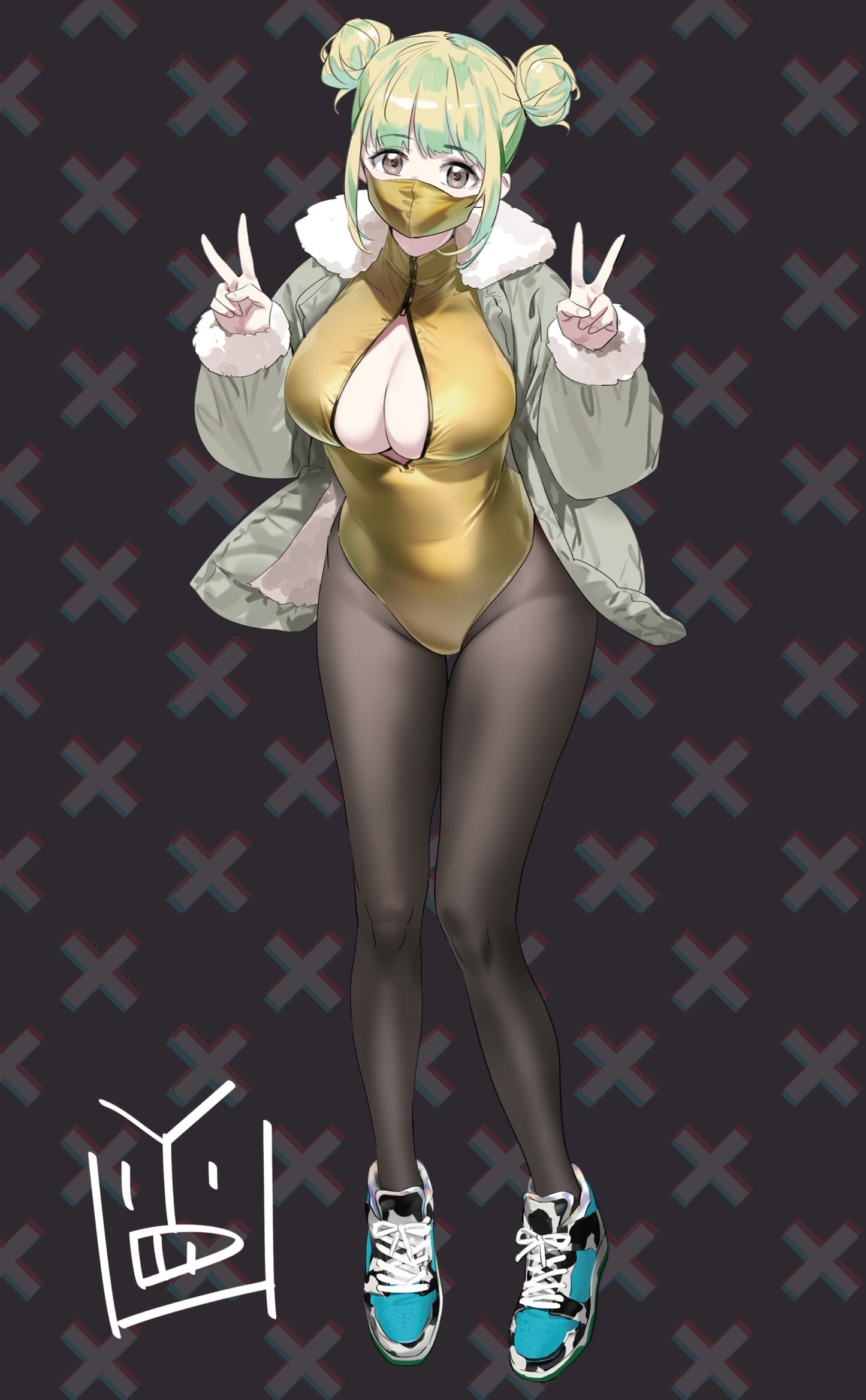 Mask Girl Mia. 1/7 Scale Figure Deluxe Edition by Astrum Design.