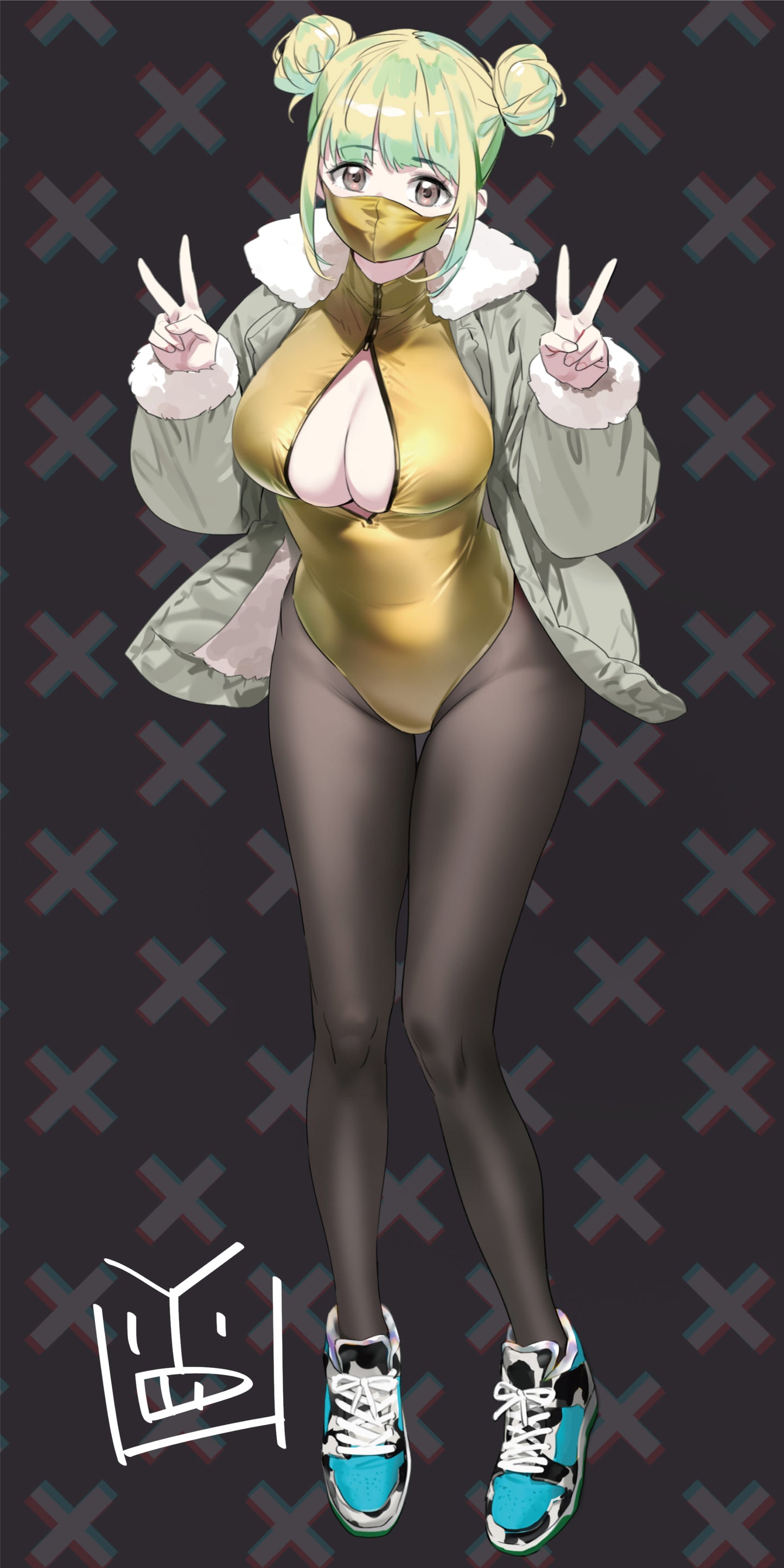 Mask Girl Mia. 1/7 Scale Figure Deluxe Edition by Astrum Design.