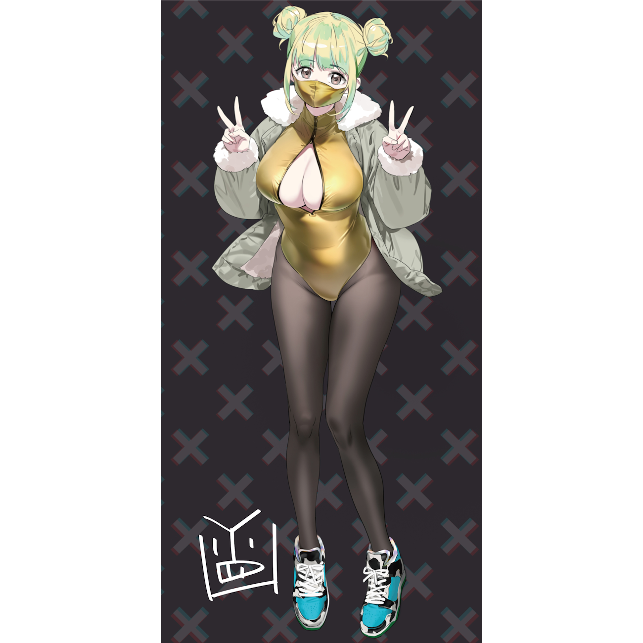 Mask Girl Mia. 1/7 Scale Figure Deluxe Edition by Astrum Design.