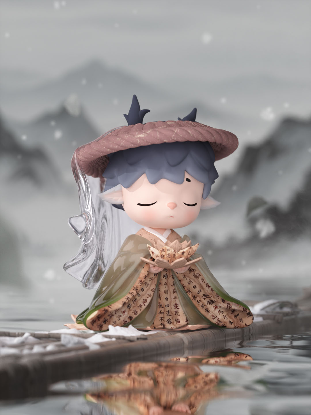 Heyone Mimi Neo-chinese Style・The Poetry Of Time In Four Seasons Series Trading Figure