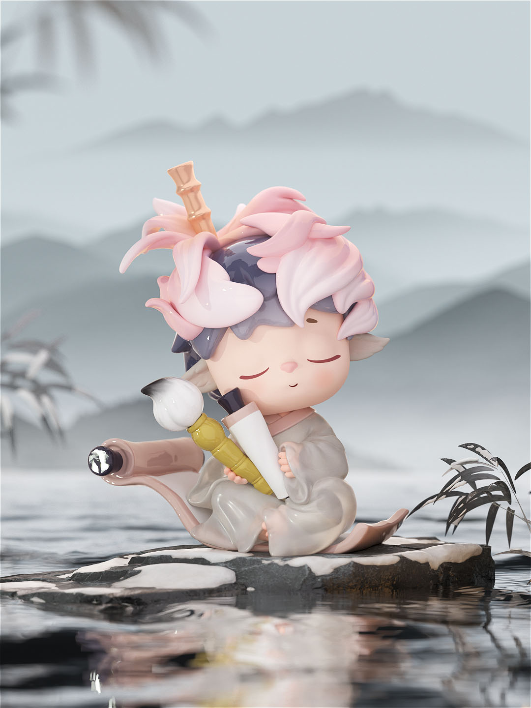 Heyone Mimi Neo-chinese Style・The Poetry Of Time In Four Seasons Series Trading Figure