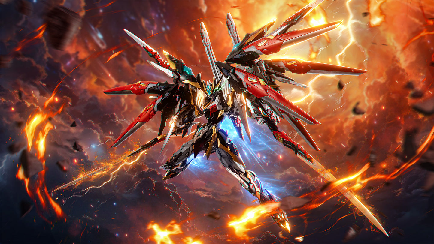 Legend Of Star General - Mnp-xh12 Gan Jiang Plastic Model Kit