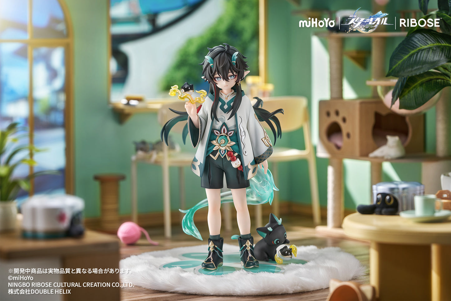 Ribose Rise Up+ - Honkai: Star Rail - Little Cat Series Dan Heng - Imbibitor Lunae Ver. Non Scale Figure