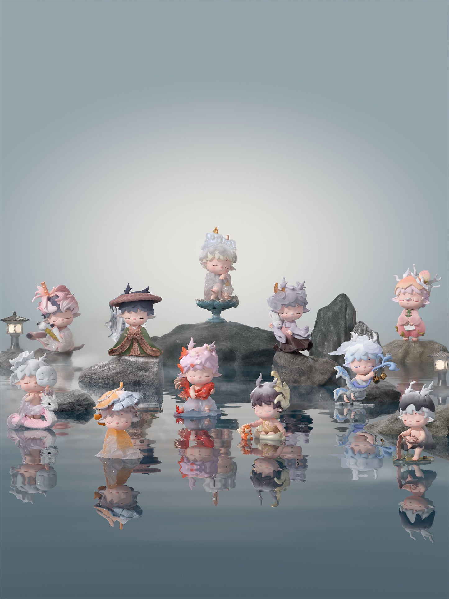 Heyone Mimi Neo-chinese Style・The Poetry Of Time In Four Seasons Series Trading Figure