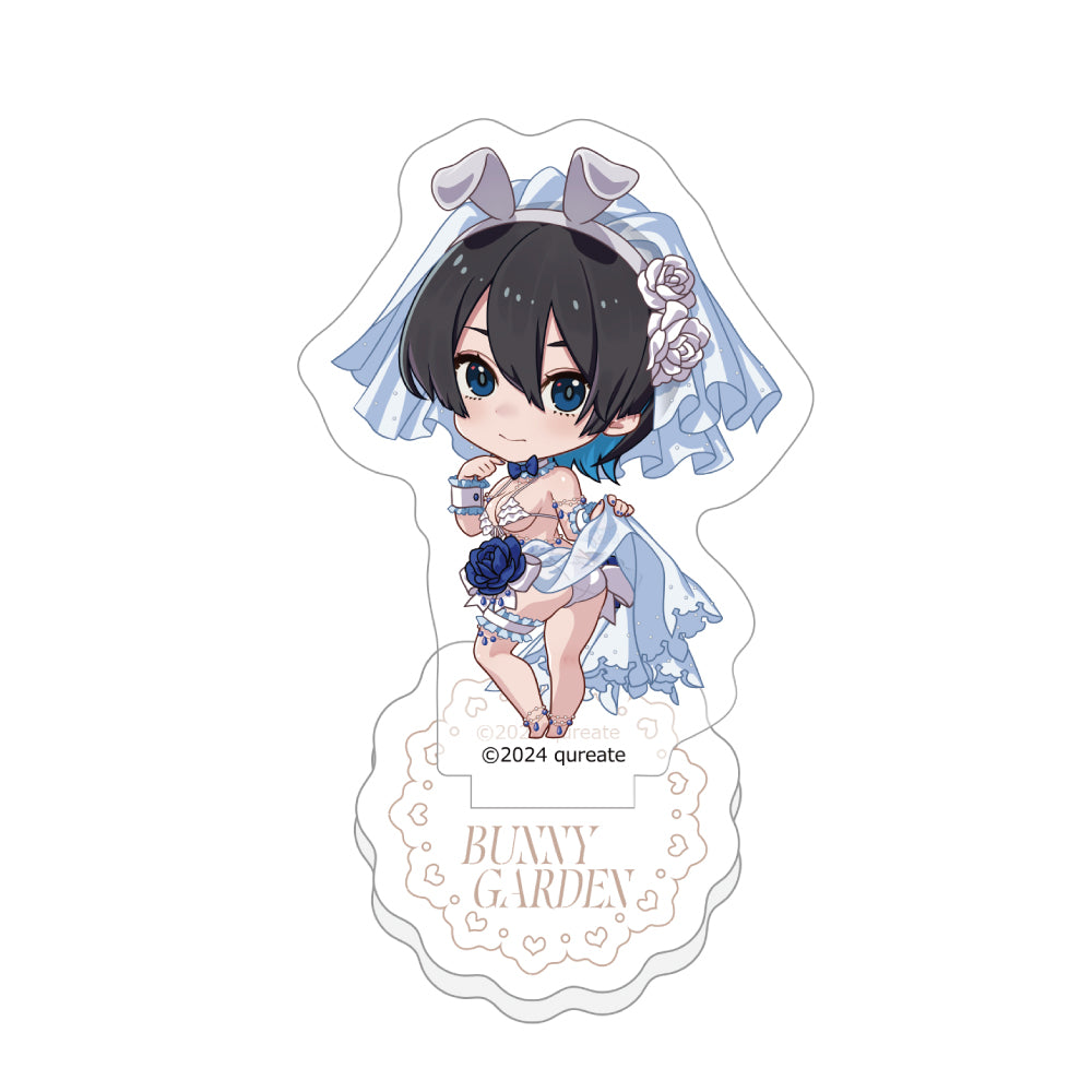 Bunny Garden - Acrylic Memo Stand Miuka / Bunny Wedding Swimwear