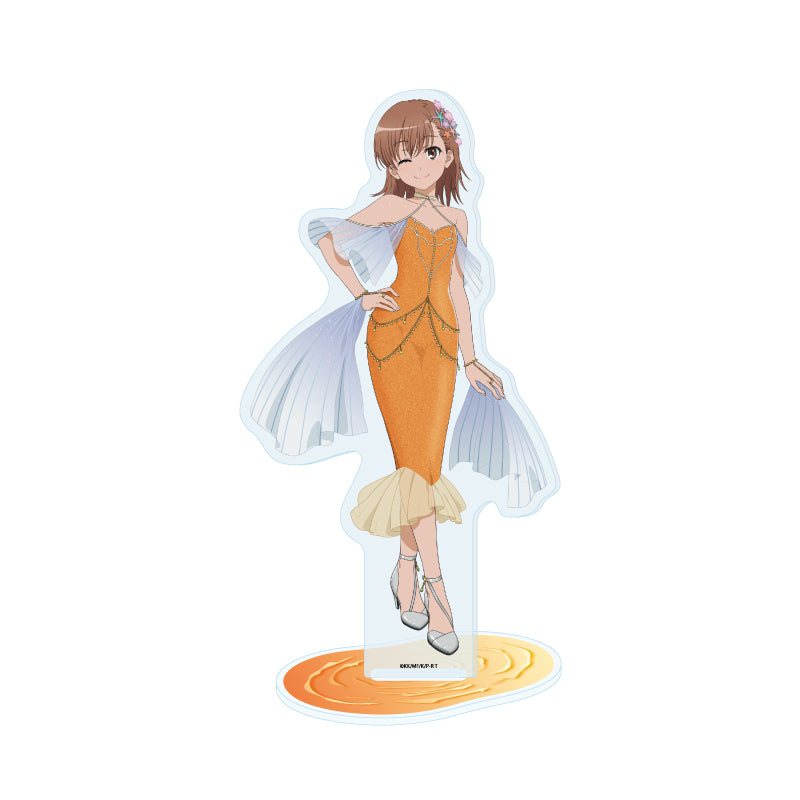 Acrylic Stand - A Certain Scientific Railgun T - 13 Misaka Mikoto Mermaid Dress Ver. (Original Illustration) - Image 1