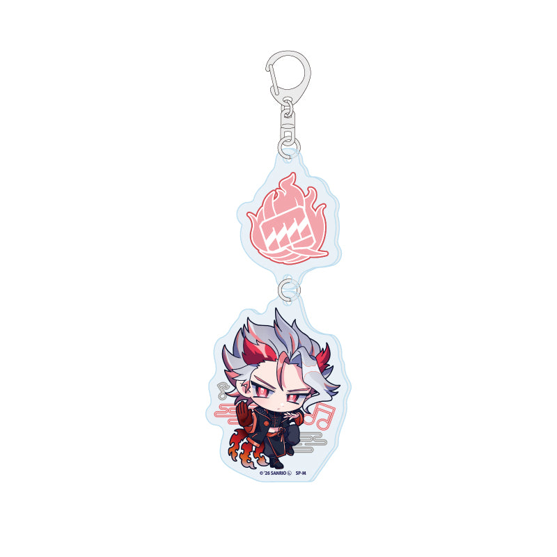 Linked Acrylic Key Chain - Show by Rock!! - 22 Joe (Mini Character Illustration) - Image 1