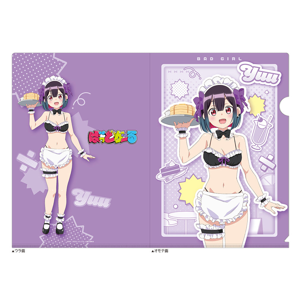 Bad Girl - Original Illustration Clear File Yuutani Yuu / Maid Swimwear