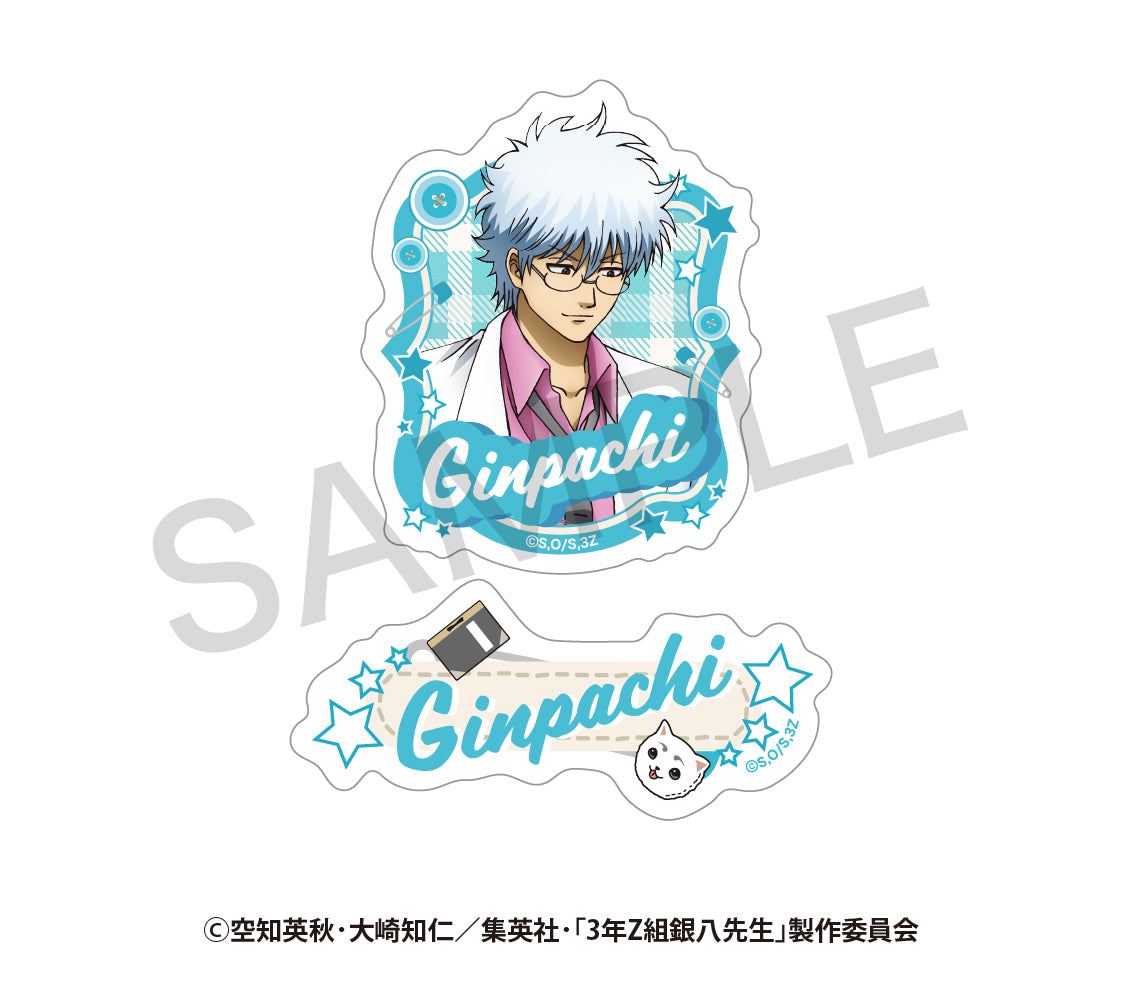 3-Z Class Ginpachi-sensei Original Illustration Sticker Set Sewing Ver. Sakata Ginpachi