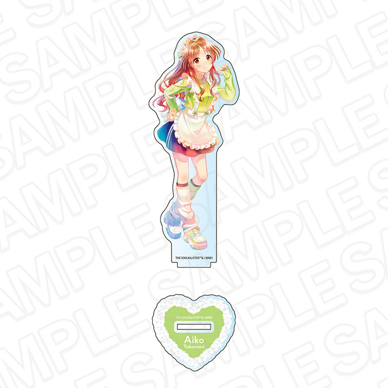 - The Idolmaster Cinderella Girls - Acrylic Figure Pale Tone Series Takamori Aiko Jersey Maid Ver. - Image 1