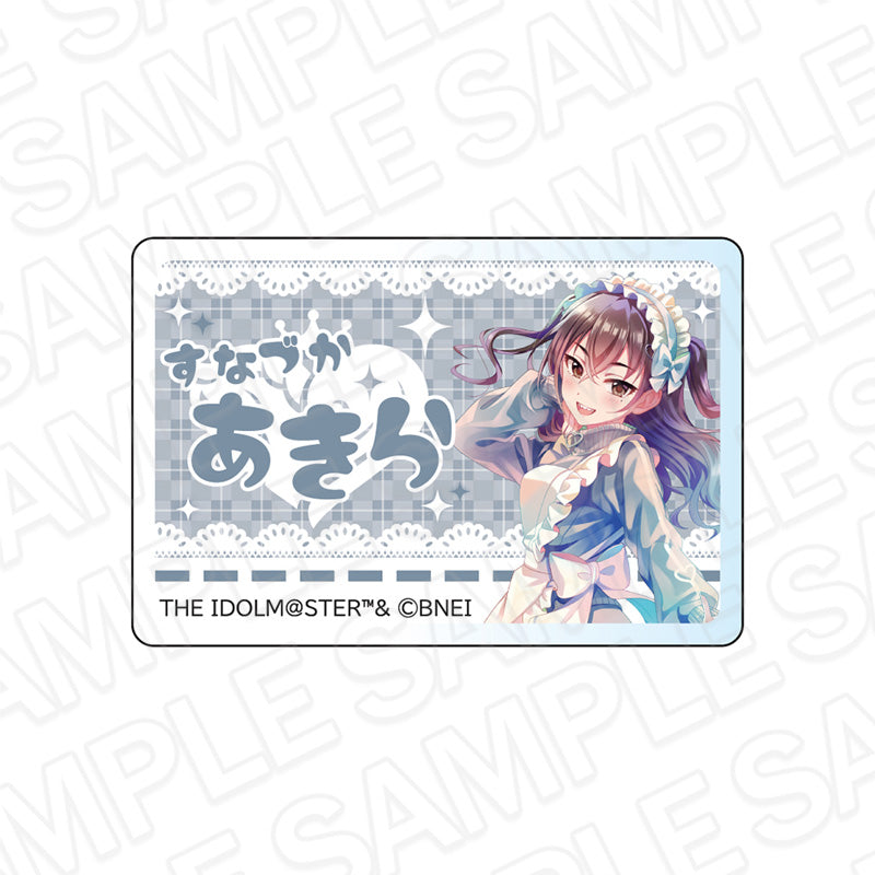 - The Idolmaster Cinderella Girls - Acrylic Name Badge Pale Tone Series Sunazuka Akira Jersey Maid Ver. - Image 1