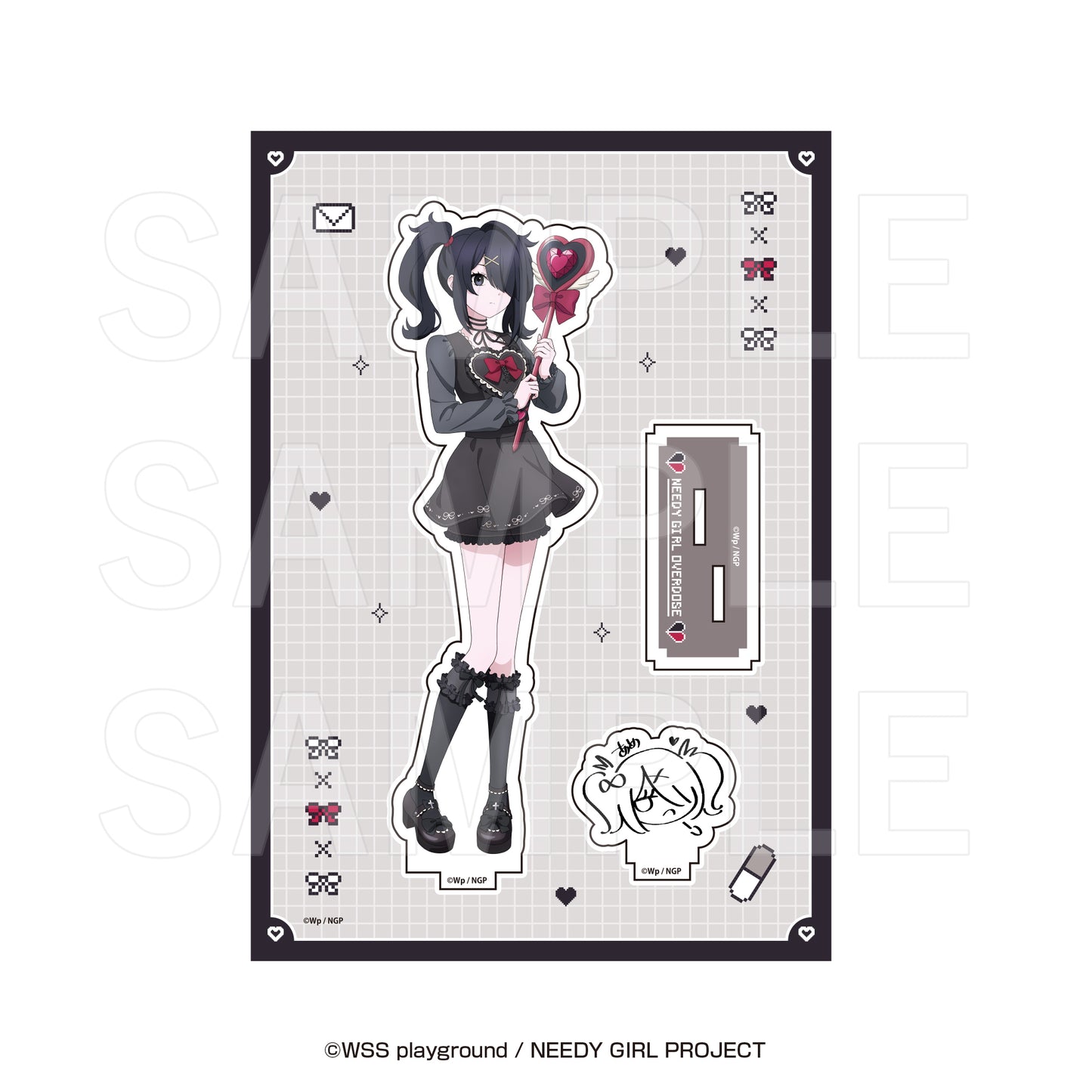 Magia Charm X - Needy Streamer Overload - Acrylic Stand Ame-Chan - Image 1