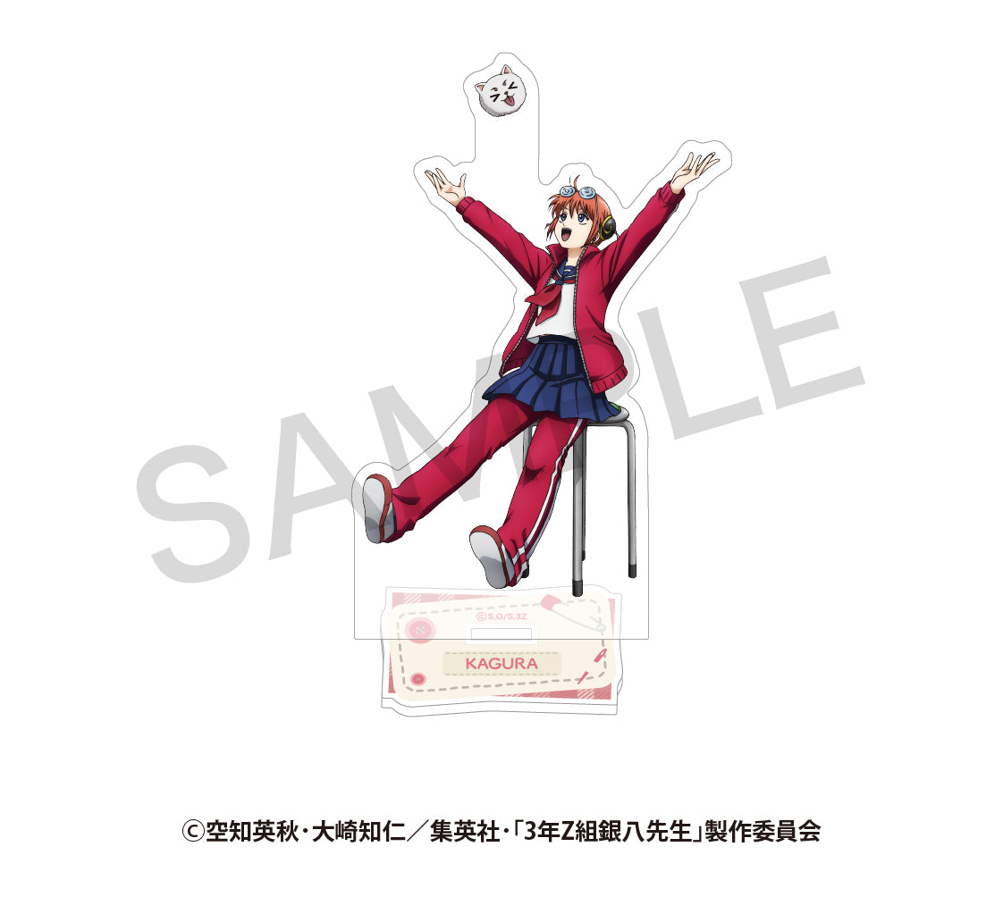 3-z Class Ginpachi-sensei - Original Illustration Acrylic Stand Sewing Ver. Kagura
