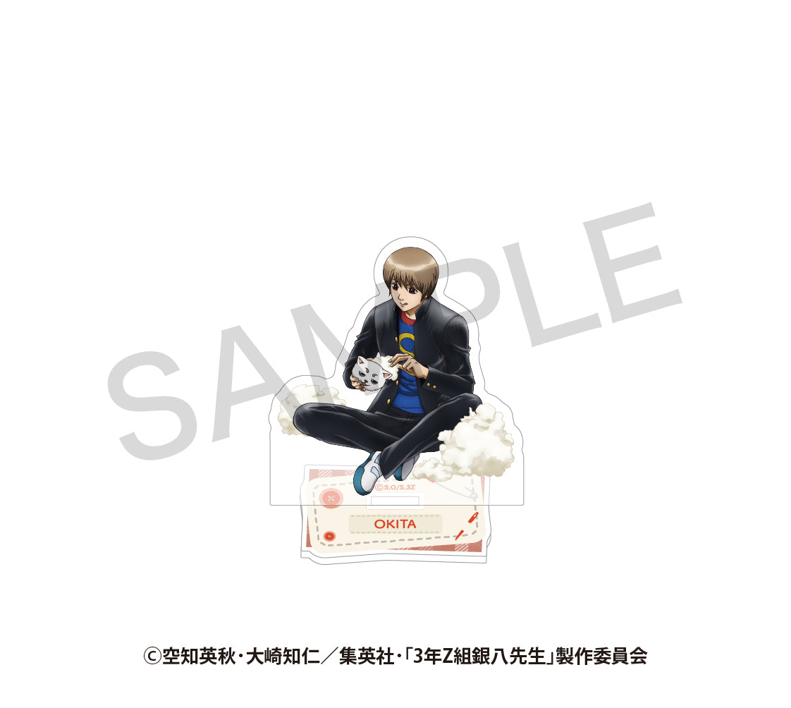 3-Z Class Ginpachi-sensei Original Illustration Acrylic Stand Sewing Ver. Okita Sougo