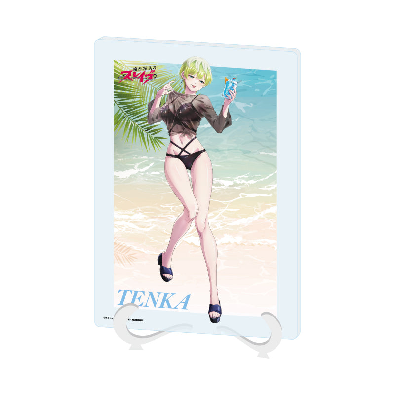 Acrylic Art Board A5 Size Chained Soldier - 02 Izumo Tenka (original Illustration)