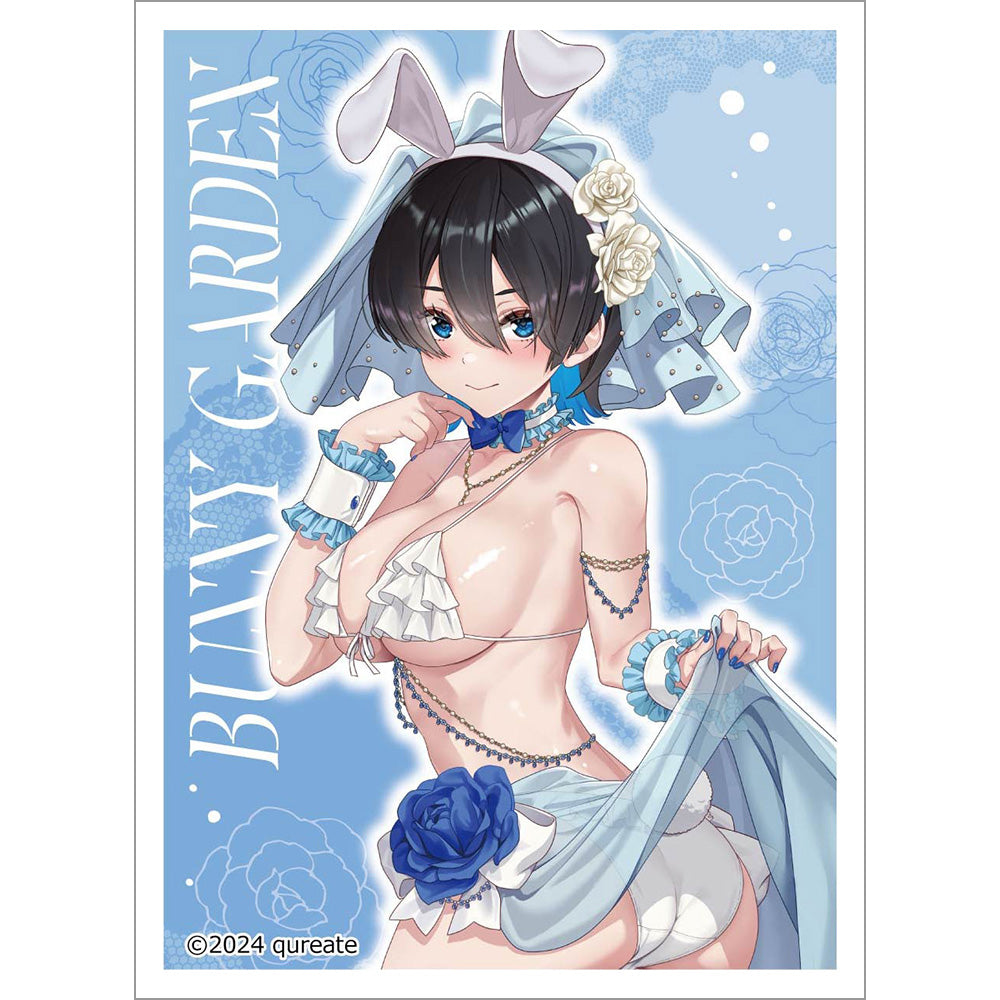 Bunny Garden - Original Illustration Sleeve Miuka / Bunny Wedding Swimwear