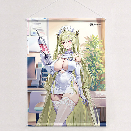 Azur Lane - Original Illustration B2 Tapestry Napoli / Nurse W Suede