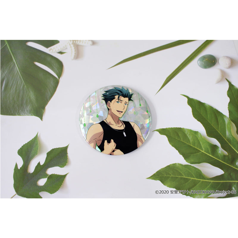 86 -eighty Six- Original Illustration Hologram Can Badge Raiden Rain Shelter