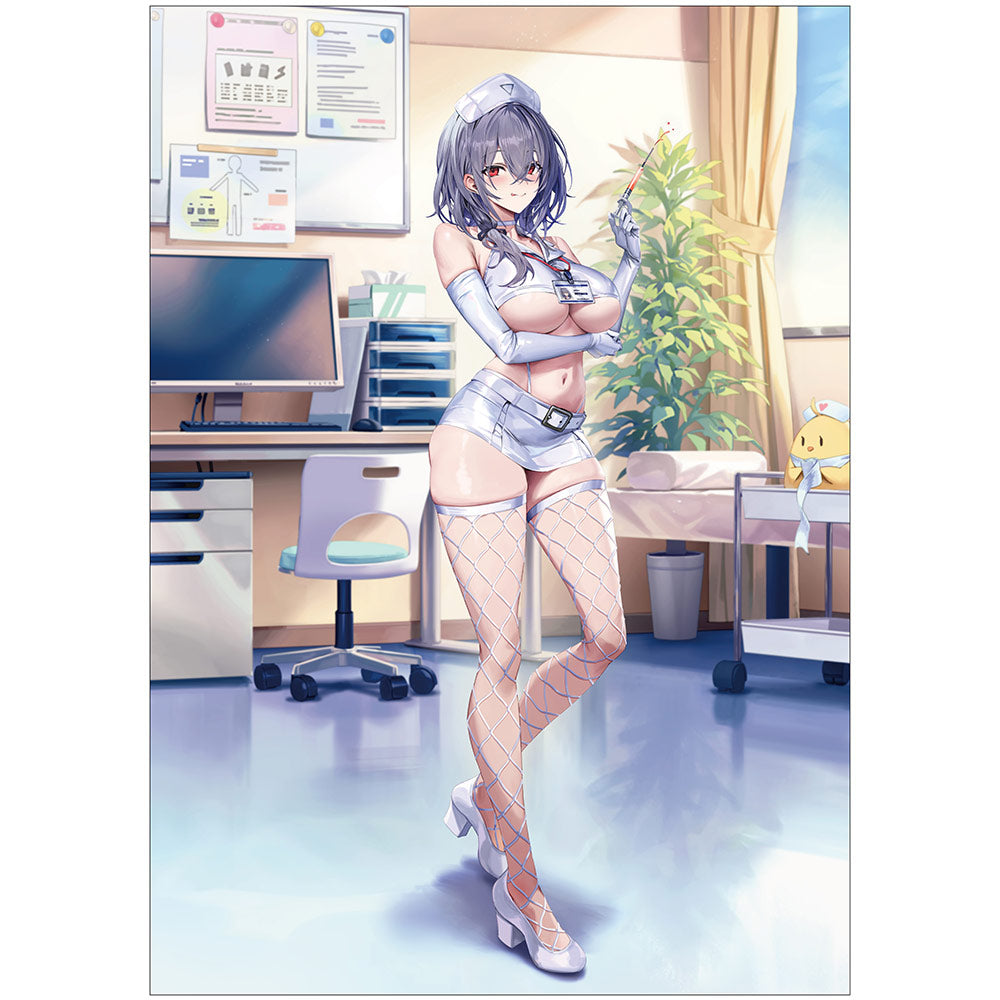 Azur Lane - Original Illustration Chara Fine Graph Pittsburgh / Nurse A4