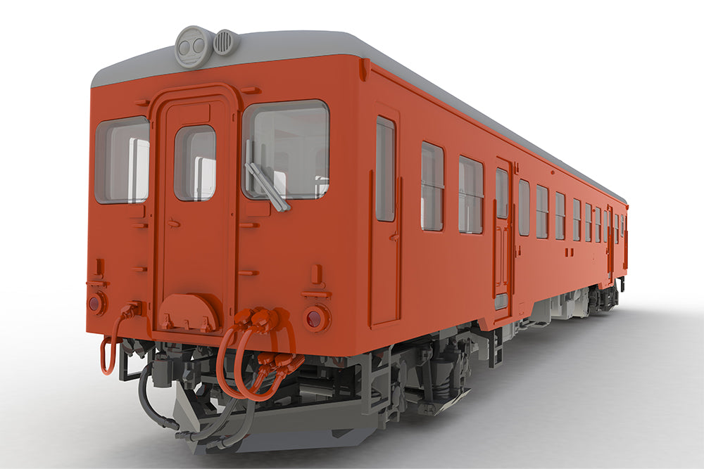 1/80 Scale Plastic Kit JNR Kiha 20 Type Diesel Railcar 200th Generation Type Kit - Image 9