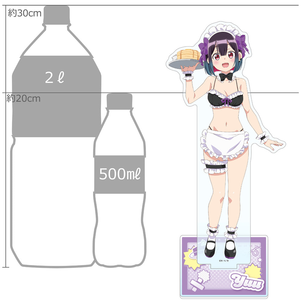 Bad Girl - Original Illustration Extra Large Acrylic Stand Yuutani Yuu / Maid Swimwear