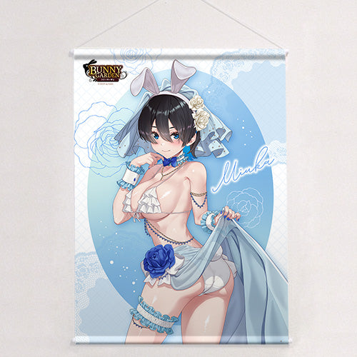 Bunny Garden - Original Illustration B2 Tapestry Miuka / Bunny Wedding Swimwear W Suede