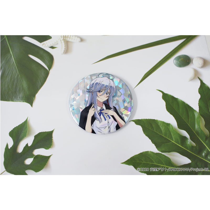86 -eighty Six- Original Illustration Hologram Can Badge Lena Rain Shelter