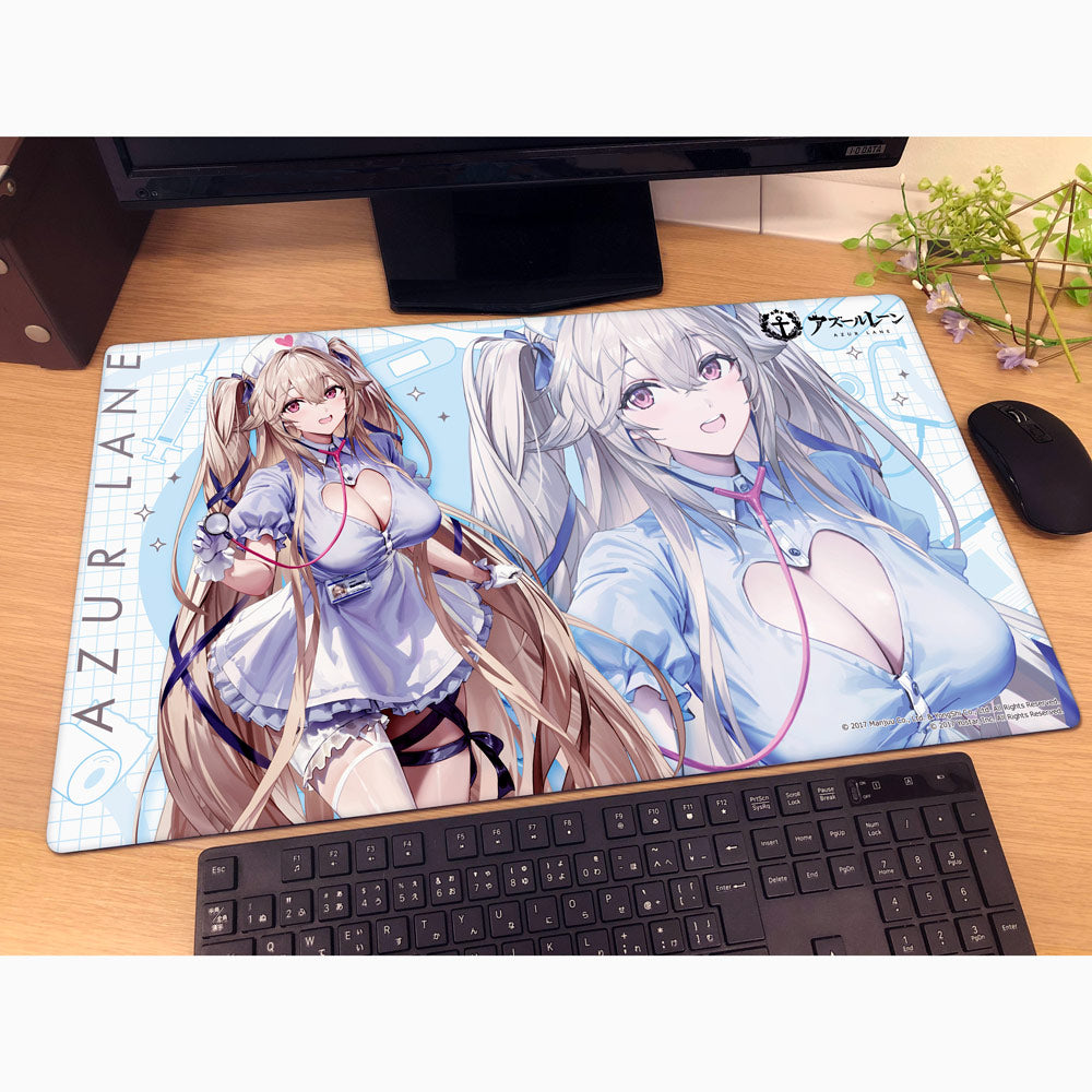 Azur Lane - Original Illustration Rubber Mat Anchorage / Nurse