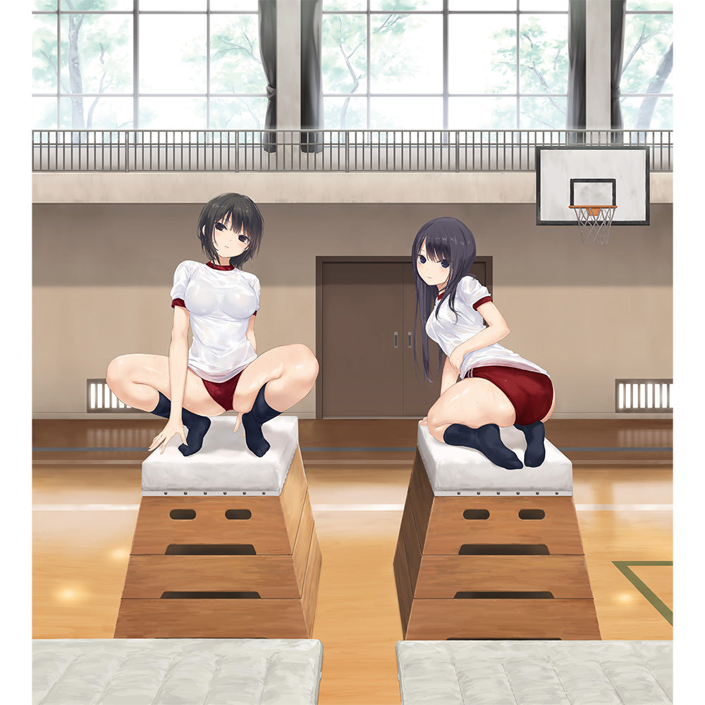 Coffee Kizoku Original Illustration Replicate Genga Aoyama Sumika & Shiramine Rika / Vault Box
