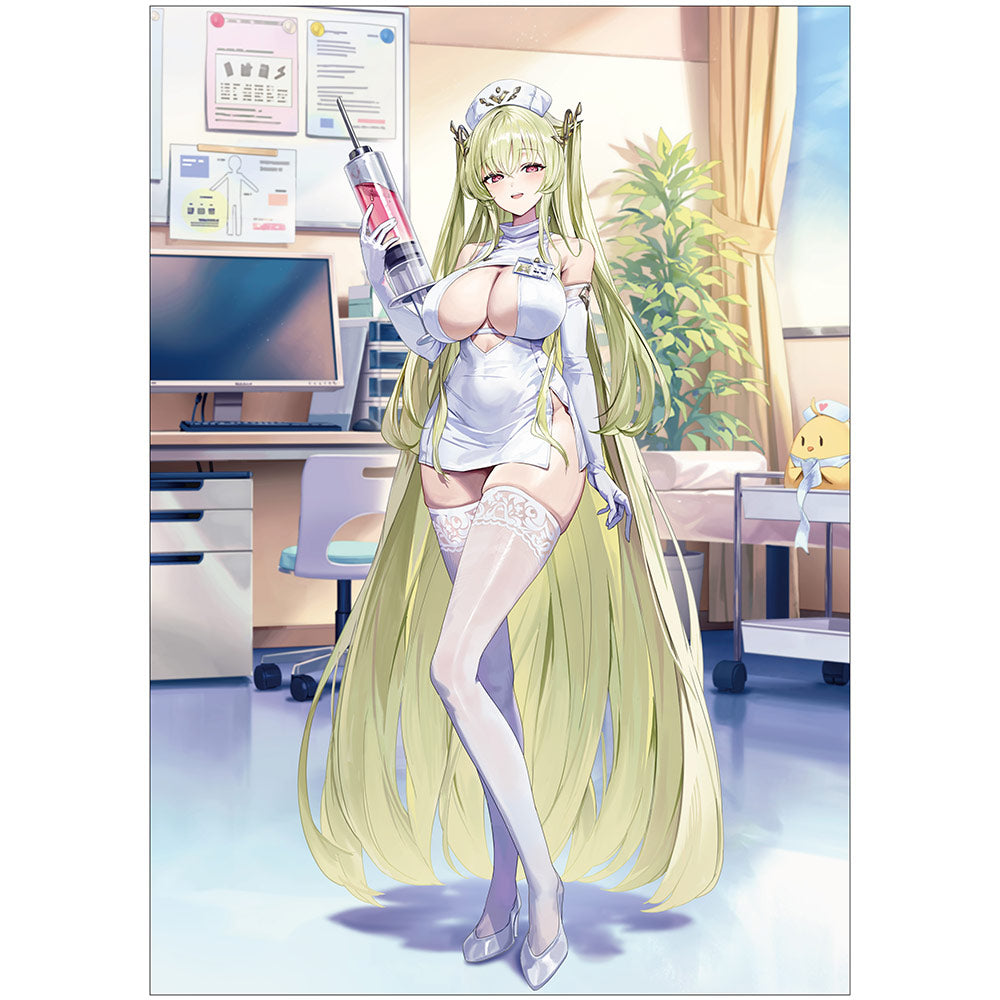 Azur Lane - Original Illustration Chara Fine Graph Napoli / Nurse A4