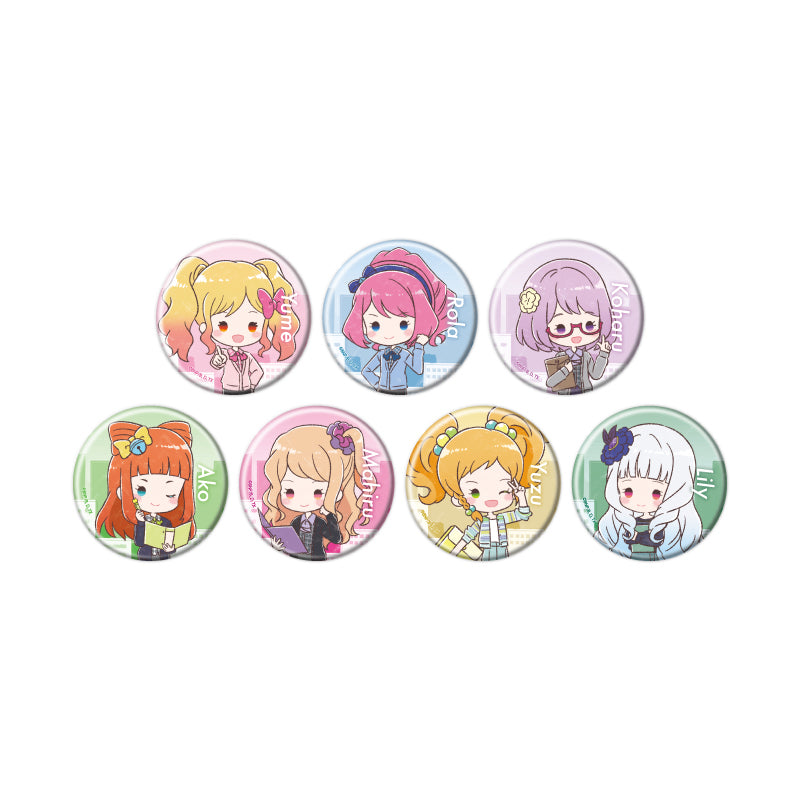 Can Badge - Aikatsu Stars! - 08 Office Girl Ver. (Graff Art Illustration) - Image 2