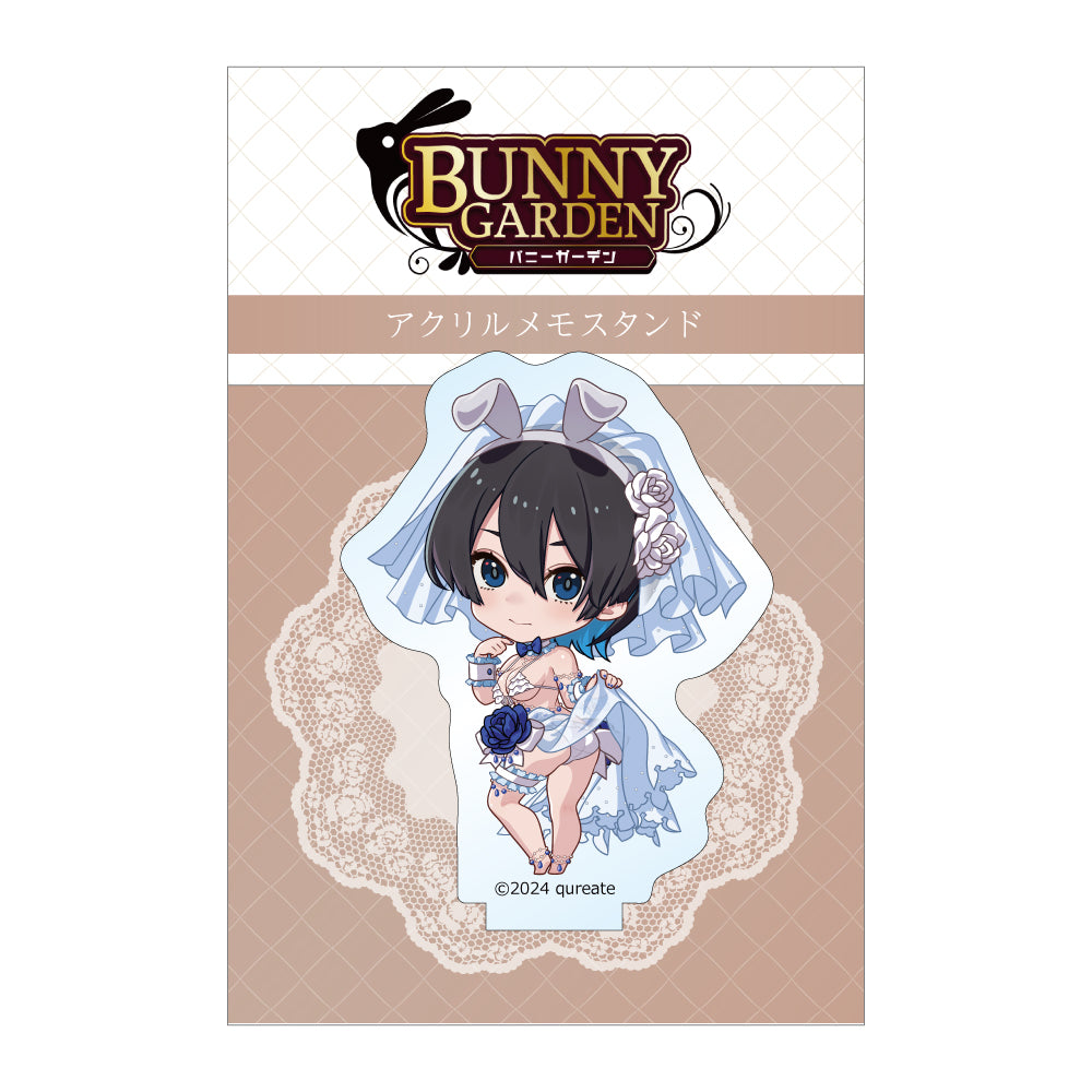 Bunny Garden - Acrylic Memo Stand Miuka / Bunny Wedding Swimwear