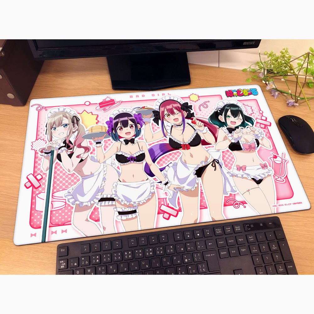 Bad Girl - Original Illustration Rubber Mat Maid Swimwear