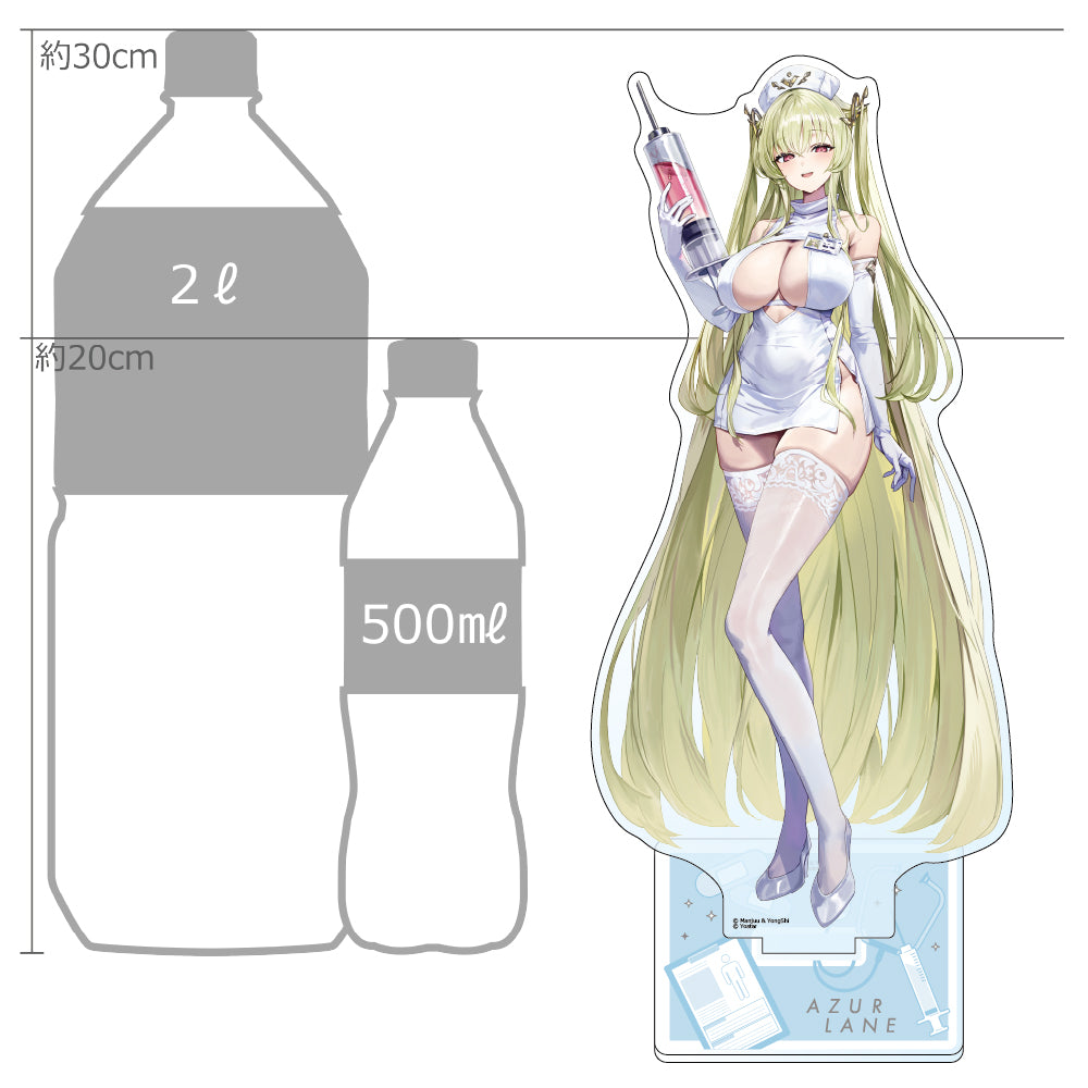 Azur Lane - Original Illustration Extra Large Acrylic Stand Napoli / Nurse