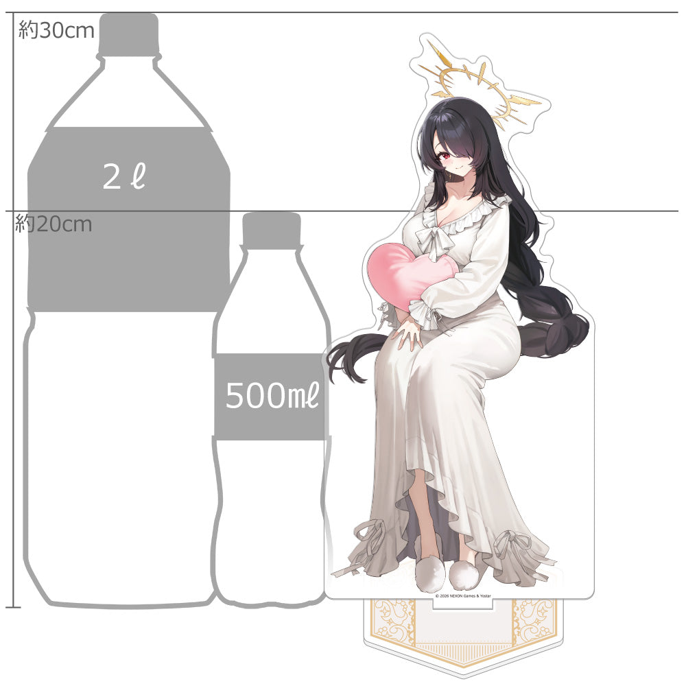- Blue Archive - Original Illustration Extra Large Acrylic Stand Hinata / Room Wear - Image 2