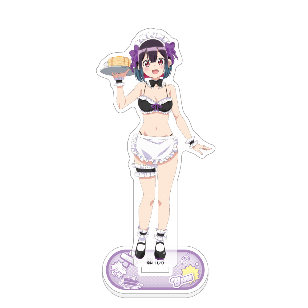 Bad Girl Original Illustration Acrylic Stand Yuutani Yuu / Maid Swimwear