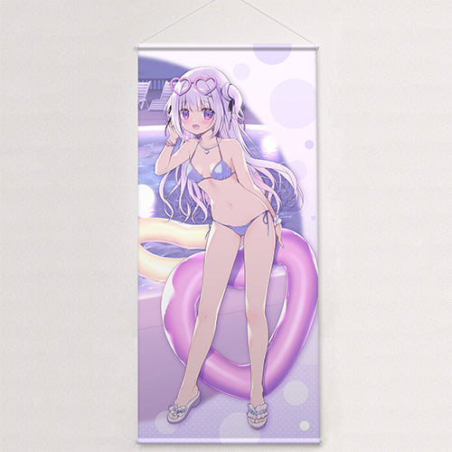 Miyu Miyasaka Original Illustration Extra Large Tapestry Shirona / Night Pool