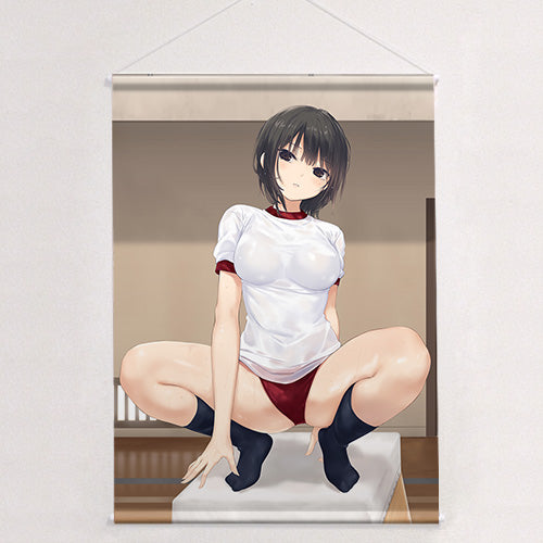 Coffee Kizoku Original Illustration B2 Tapestry Aoyama Sumika / Vault Box W Suede