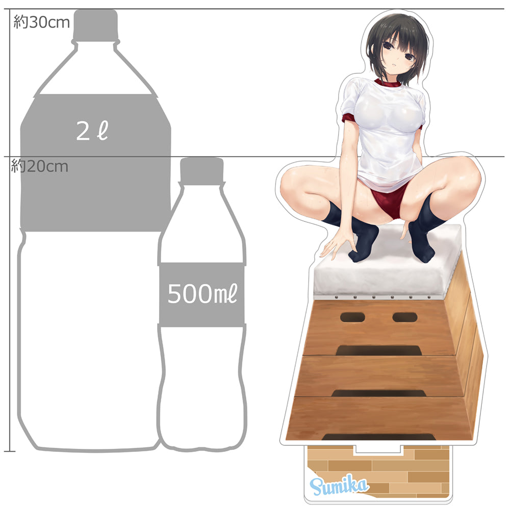 Coffee Kizoku Original Illustration Extra Large Acrylic Stand Aoyama Sumika / Vault Box
