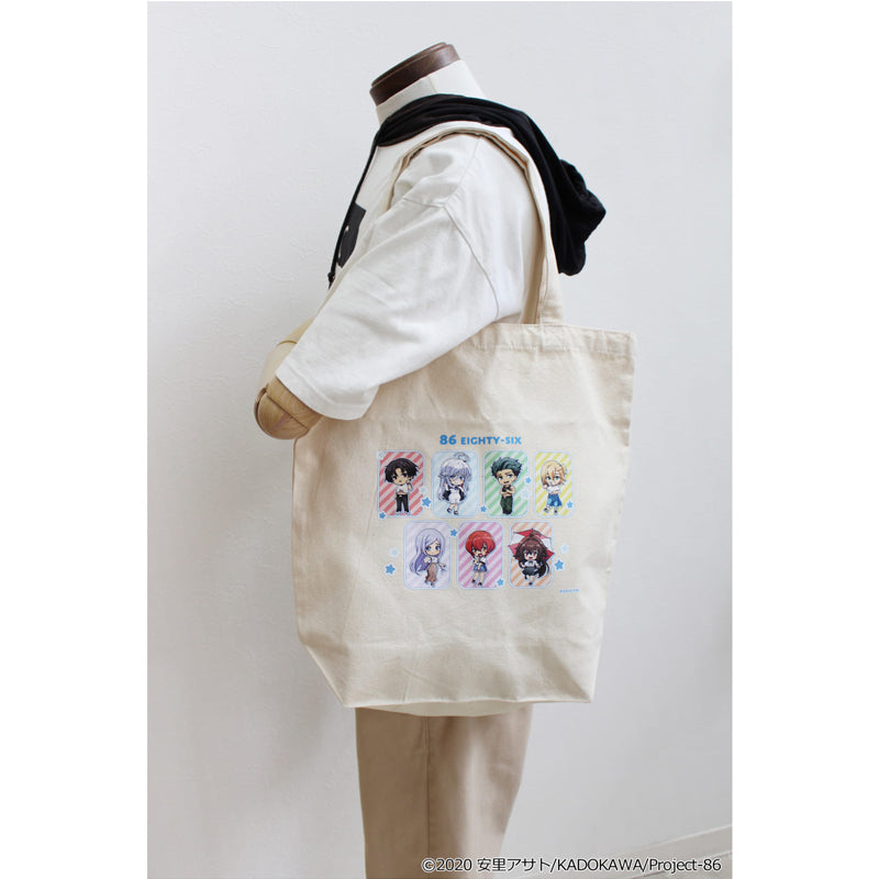 86 -eighty Six- Puchichoko Canvas Tote Bag Rain Shelter