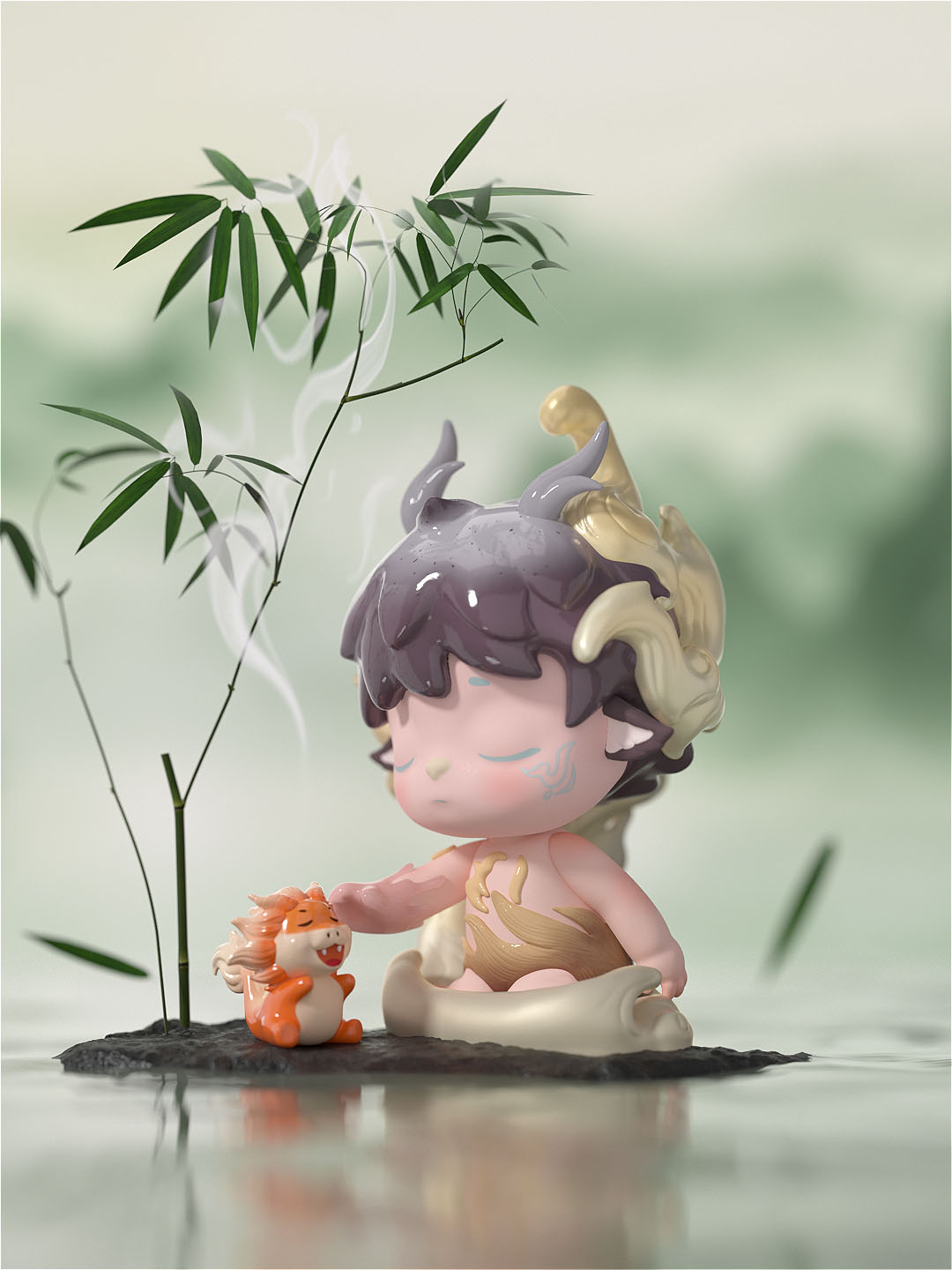 Heyone Mimi Neo-chinese Style・The Poetry Of Time In Four Seasons Series Trading Figure
