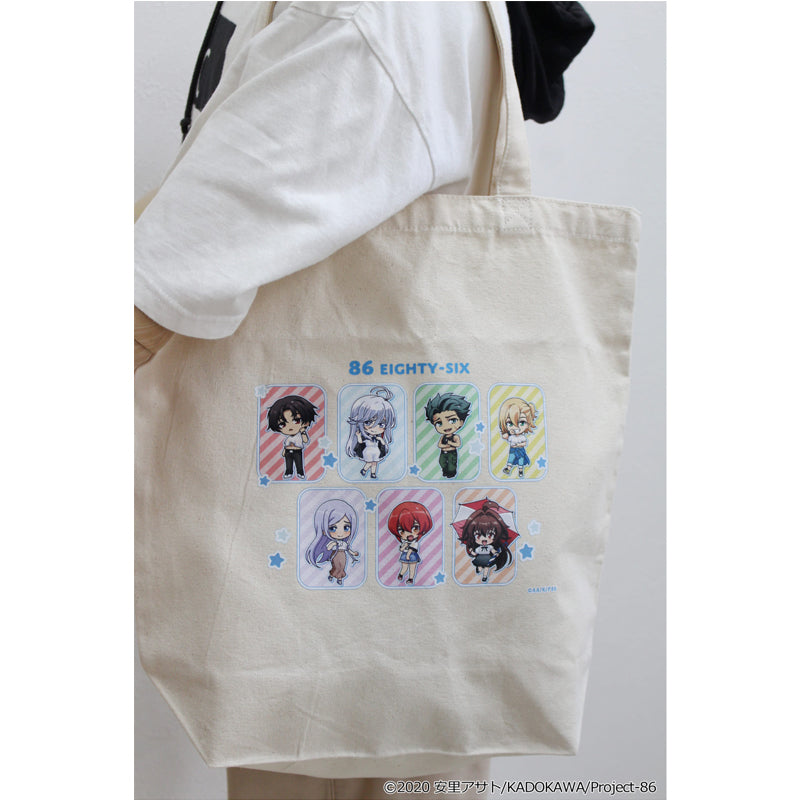 86 -eighty Six- Puchichoko Canvas Tote Bag Rain Shelter