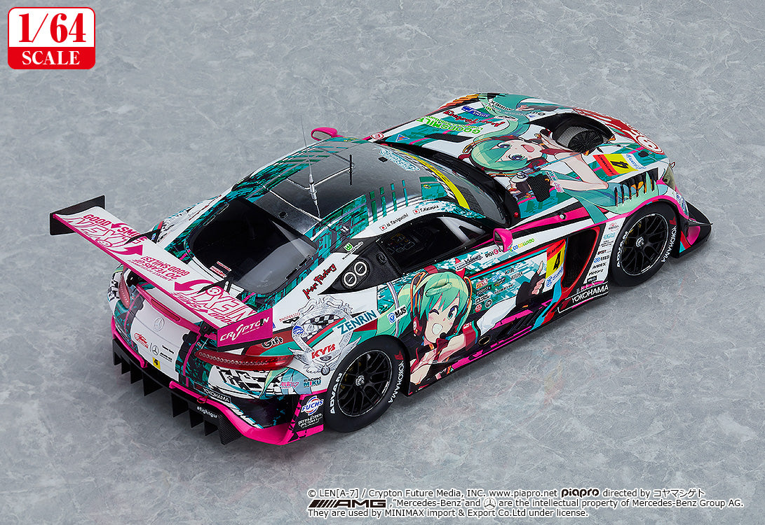 Hatsune Miku Gt Project 1/64 Scale Good Smile Hatsune Miku Amg 2020 Super Gt VER. - Image 4