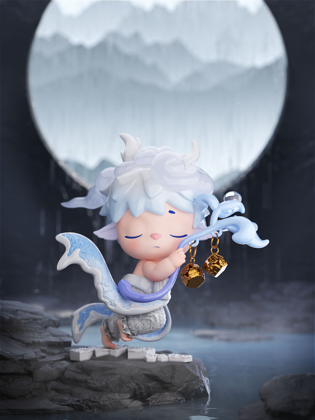 Heyone Mimi Neo-chinese Style・The Poetry Of Time In Four Seasons Series Trading Figure