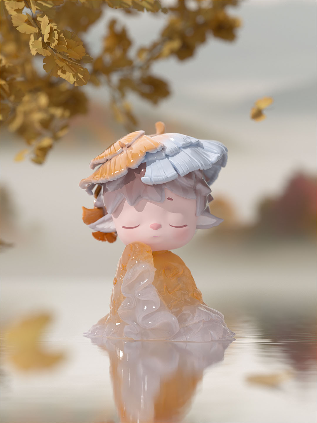 Heyone Mimi Neo-chinese Style・The Poetry Of Time In Four Seasons Series Trading Figure