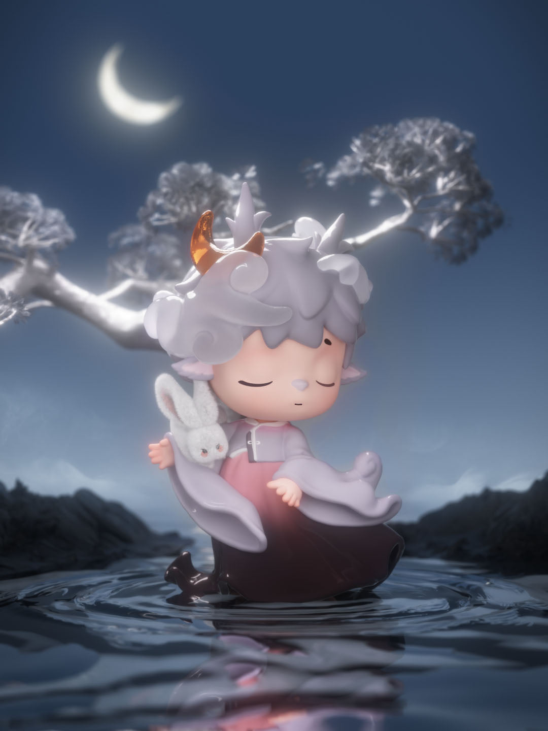 Heyone Mimi Neo-chinese Style・The Poetry Of Time In Four Seasons Series Trading Figure
