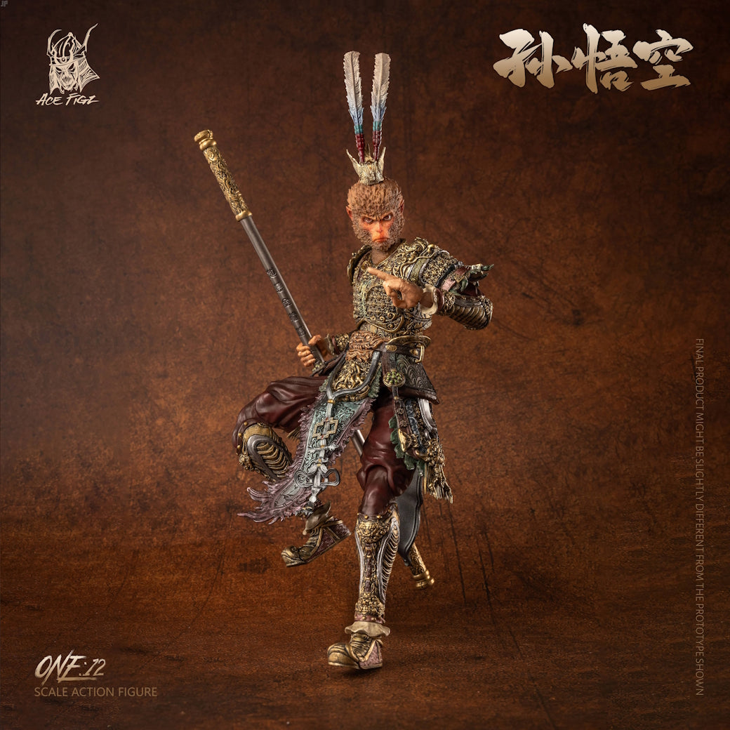 Acefigz Sun Wukong 1/12 Scale Action Figure (Normal Edition)